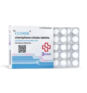 Beligas Pharma - Clomid - 50mg/50tabs