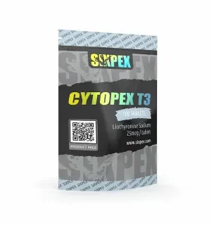 SIXPEX Cytopex T3 - 25mcg/100tabs