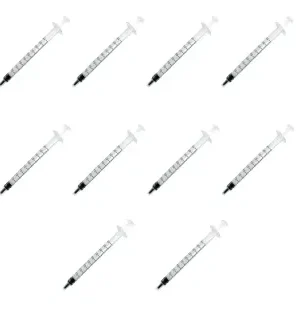 Crowx Syringes Insulin Syringe 1 Ml 10 Piece